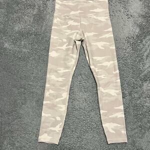 Athleta Leggings Womens Small Elation Camo 7/8 Beige Pants